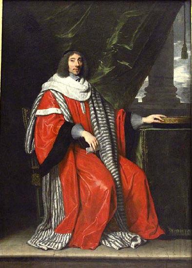 Philippe de Champaigne Jean-Antoine de Mesmes, president of Paris'Parliament. Spain oil painting art